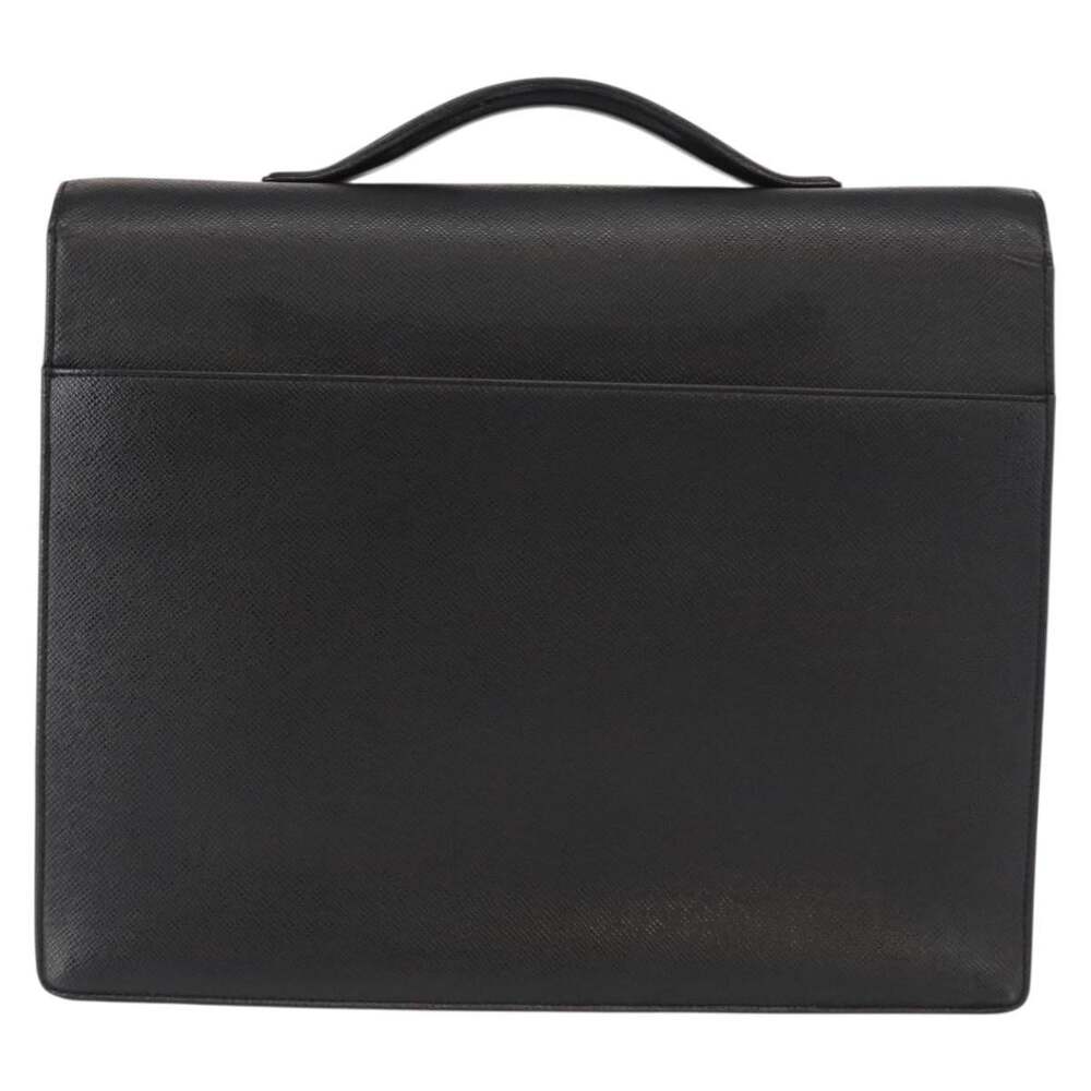 Louis Vuitton Taiga Serviette Kazan Business Bag Ardoise Black